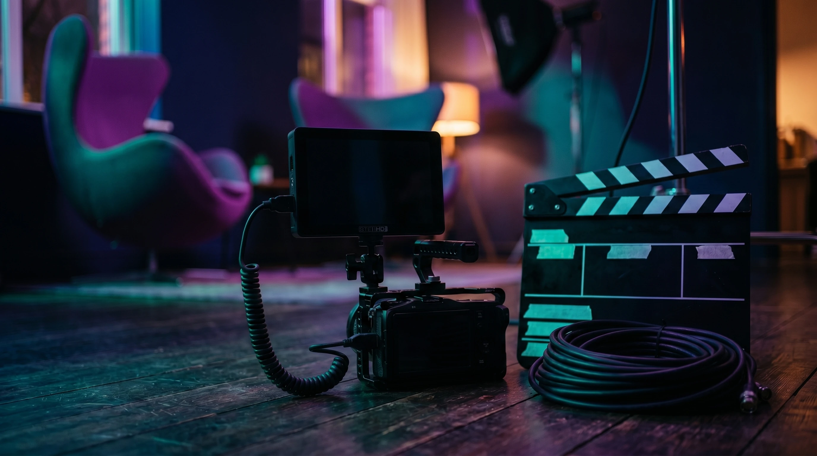 Photo & Video service backdrop for Squid X Media